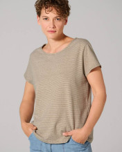 T-shirt femme en chanvre et coton bio