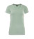T-shirt coton bio vert clair pour femme