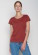 T-shirt rose en coton bio pour femme