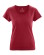 T-shirt rouge foncé femme chanvre coton biologique