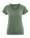 T-shirt chanvre coton bio couleur vert gris