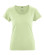 T-shirt chanvre coton bio femme vert clair