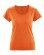 T-shirt écologique femme couleur orange