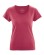 T-shirt chanvre femme couleur rouge vin