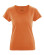 T-shirt bio femme couleur orange