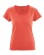 T-shirt écologique femme couleur corail