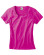 T-shirt coton bio rose pour femme