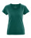 T-shirt écologique femme vert foncé