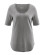 T-shirt chanvre coton bio femme couleur taupe