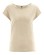 T-shirt femme en chanvre et coton bio couleur crème