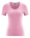 T-shirt slim femme en chanvre et coton bio rose