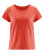 T-shirt écologique rouge en chanvre et coton bio femme