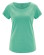 T-shirt chanvre coton biologique vert pour femme