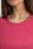 T-shirt coton bio rose pour femme