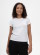 T-shirt coton bio blanc femme