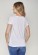 T-shirt coton bio blanc pour femme
