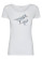 Tee shirt coton bio femme imprimé oiseaux