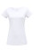 T-shirt coton bio blanc pour femme