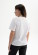 T-shirt coton bio femme couleur blanc