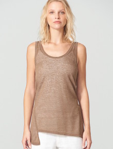 Débardeur maille de chanvre écologique femme