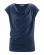 Top élégant chanvre coton bio femme bleu marine