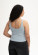 Débardeur maille bleu ciel coton bio femme