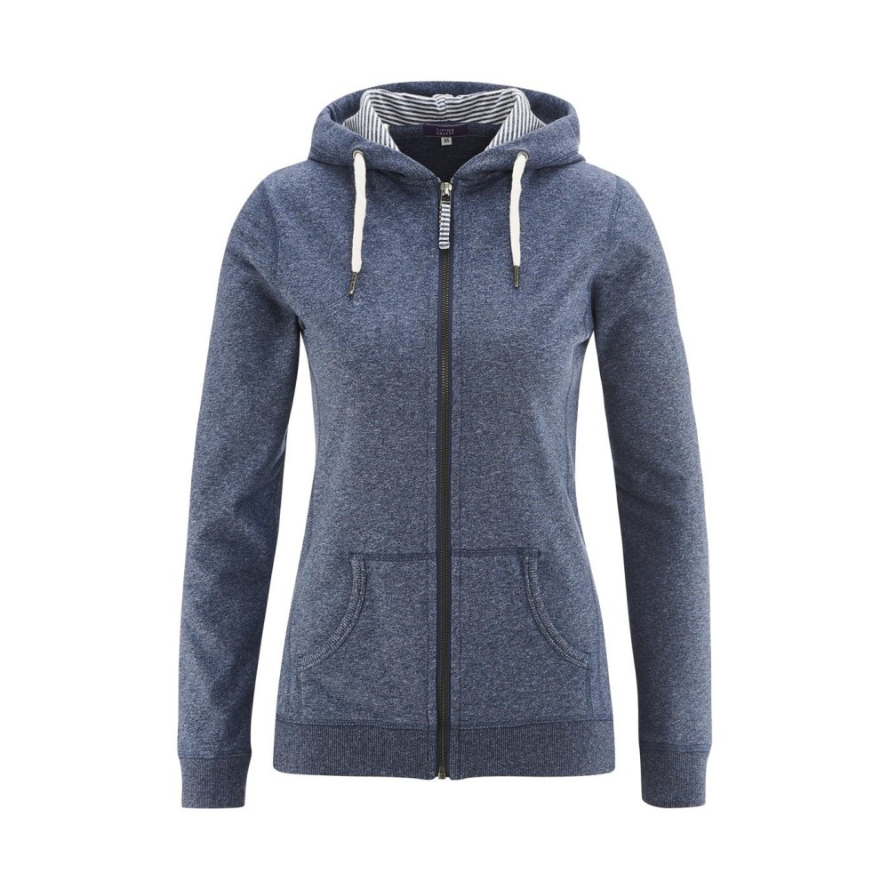 gilet sweat à capuche femme