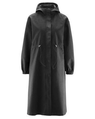 Manteau mi-saison femme en chanvre et coton bio