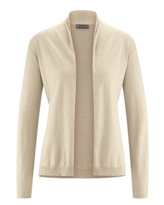 Gilet chanvre coton bio couleur beige