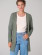 Gilet long femme en chanvre et coton bio