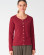 Gilet écologique femme couleur rouge