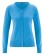 Gilet écologique femme couleur bleu vif