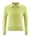 Gilet vert clair pour femme en chanvre et coton biologiquqe