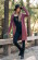 Gilet chanvre coton bio rose femme