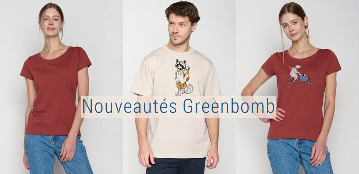 Vêtements bio automne 2025 Greenbomb