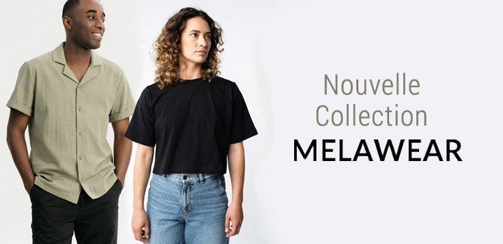 Nouvelle collection vêtements bio Melawear