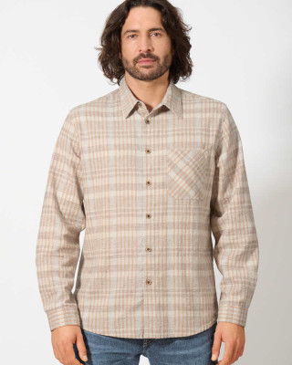 Chemise à carreaux homme marque Hempage