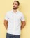 Chemise coton bio blanche manches courtes