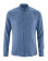 Chemise chanvre bleue