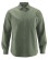 Chemise verte en chanvre et coton bio naturel homme