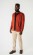 Chemise en velours de coton bio orange