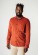 Chemise en velours de coton bio orange