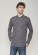 Chemise coton bio lin grise pour homme