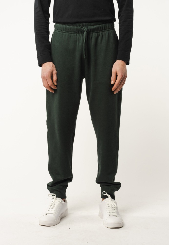 pantalon de jogging homme contenant du coton bio gris homme
