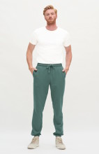 Pantalon de jogging en coton bio gots vert pour homme