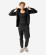 Pantalon jogging coton bio noir pour homme