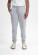 Pantalon jogging coton bio gris clair homme