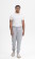 Jogging gris clair coton bio homme