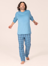 Pyjama flanelle bio pour homme