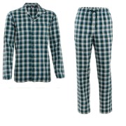 Pyjama homme flanelle coton bio carreaux